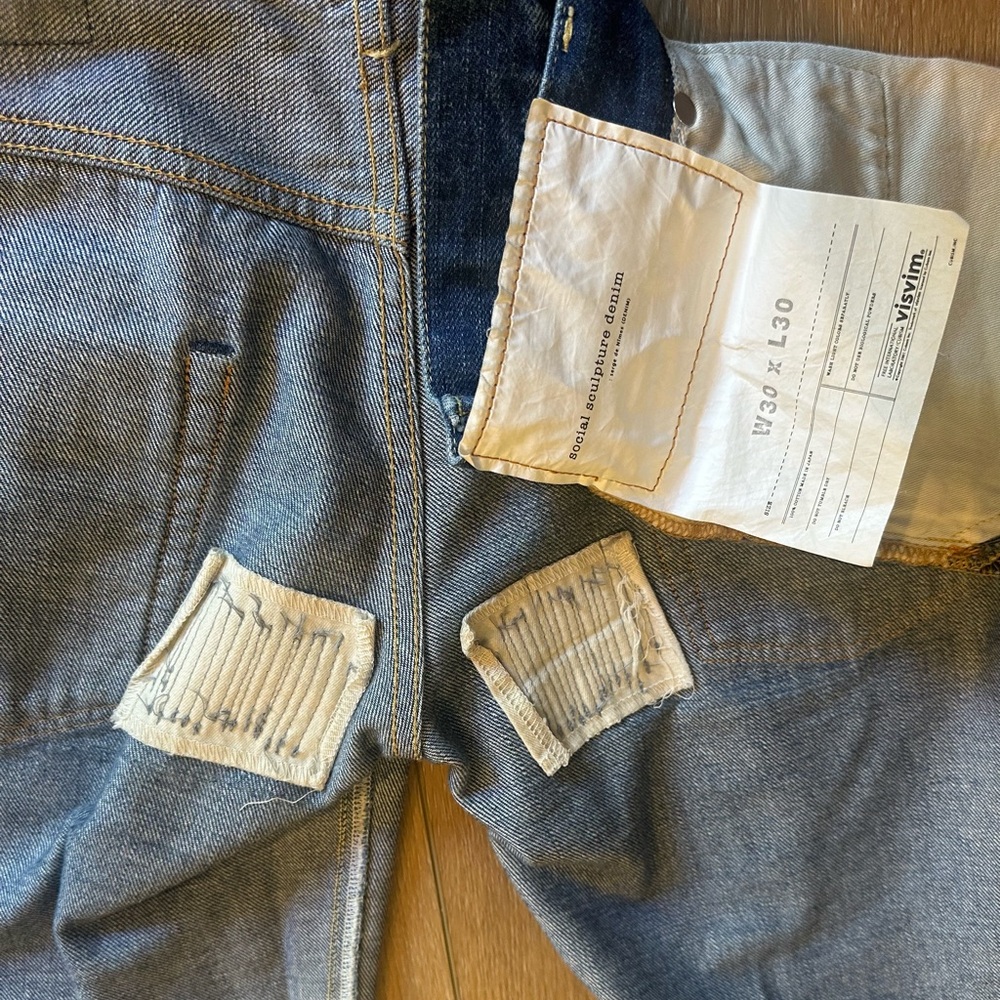 Visvim Social Sculpture 04d5 Slim Jeans, mens 30x30 - Picture 9 of 17